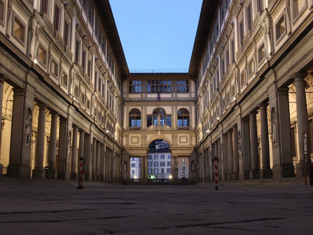 visita galería de los Uffizi