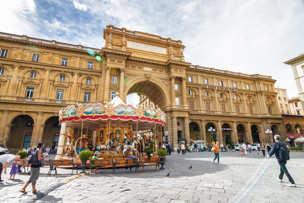 Plaza de la República Florencia