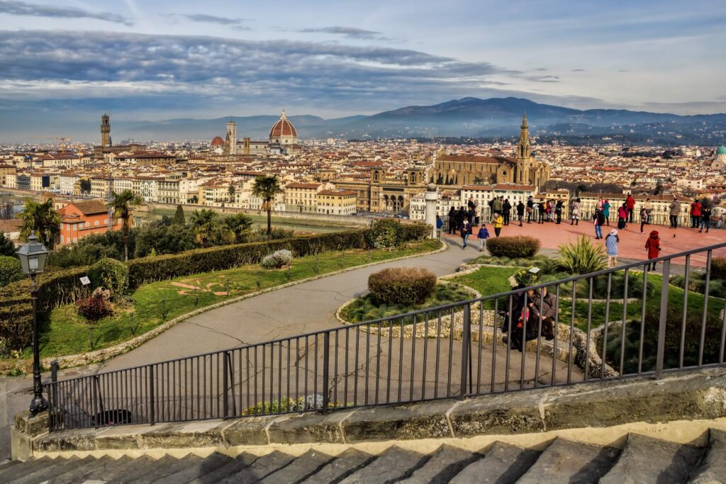 vista panorámica de florencia