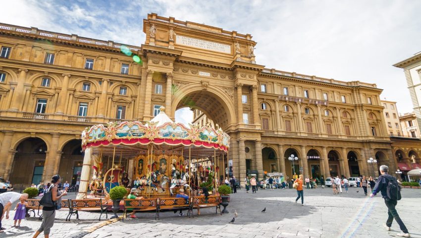 Plaza de la República Florencia