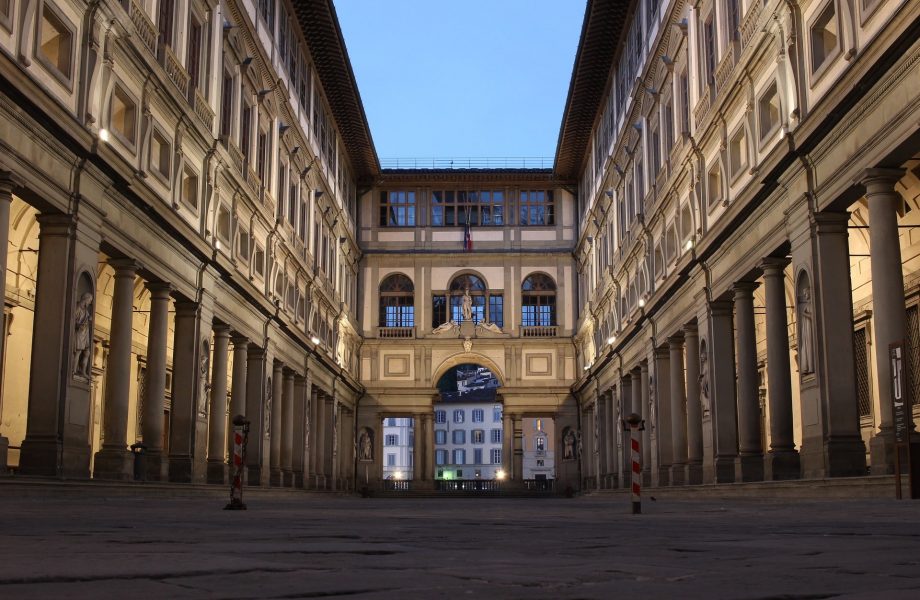 visita galería de los Uffizi
