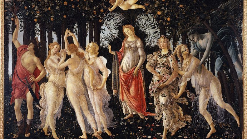 la primavera de botticelli