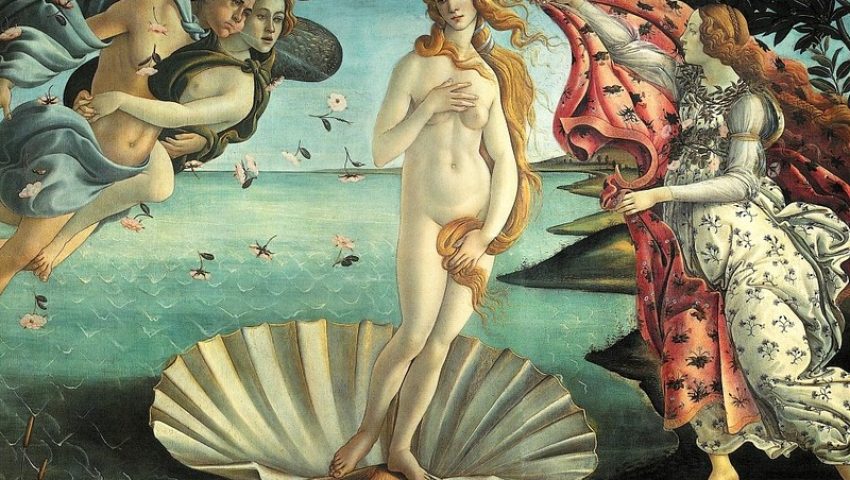 nacimiento venus botticelli